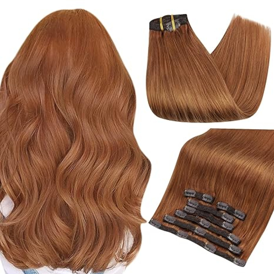 Clip-on Deluxe Blond Aramiu Deschis